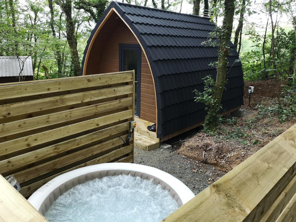 The Pod-Hot Tub-Woodland Lodges-St Clears-Carmarthen Exteriör bild