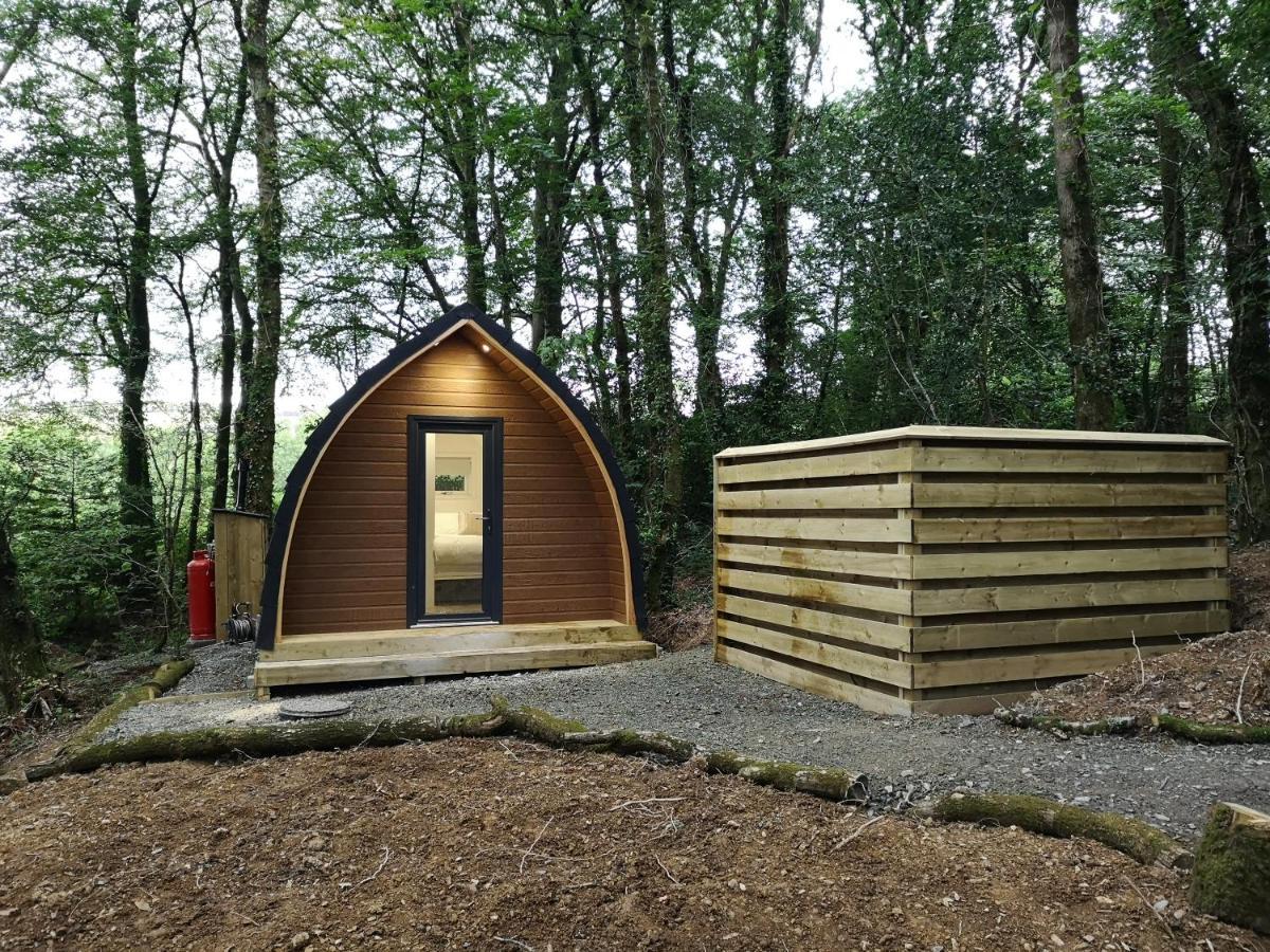 The Pod-Hot Tub-Woodland Lodges-St Clears-Carmarthen Exteriör bild